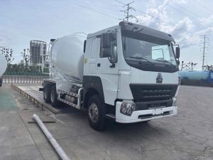 XE TRỘN BÊ TÔNG HOWO 10 KHỐI TX350